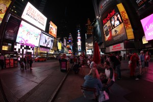 Times Square bei Nacht 2