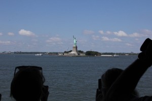 Ganz zum Schluss, da ist Sie: Die Statue of Liberty